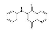 6-苯胺基-5,8-喹啉二酮