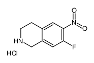 7-氟-6-硝基-1,2,3,4-四氢异喹啉盐酸盐