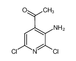 1-(3-氨基-2,6-二氯吡啶基-4-)乙酮