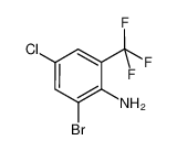 2-溴-4-氯-6-三氟甲基苯胺