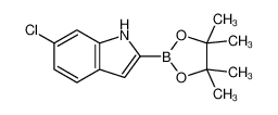 6-氯-2-(4,4,5,5-四甲基-1,3,2-二氧硼杂环戊烷-2-基)-1H-吲哚