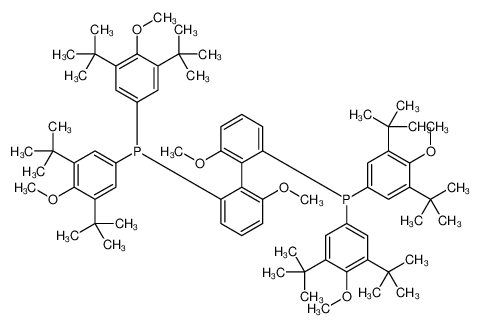 (S)-(+)-2,2'-双[二 (3,5-二-叔丁基-4-甲氧基苯基)膦基]-(二苯基膦)-6,6'-二甲氧基-1,1'-联苯