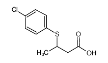 3-(4-氯苯基硫代)丁酸