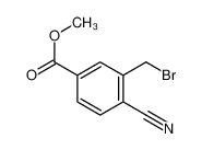 3-(溴甲基)-4-氰基苯甲酸甲酯