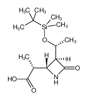 (3S,4S)-3-[(R)-1-(叔丁基二甲基硅氧基)乙基]-4-[(R)-1-羰乙基]-2-氮杂环丁酮