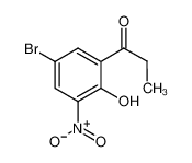 1-(5-溴-2-羟基-3-硝基苯基)丙-1-酮