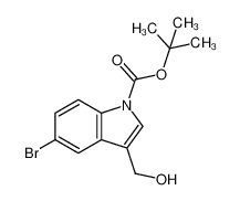 1-Boc-5-溴-3-羟基甲基吲哚