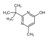 2-叔丁基-6-甲基嘧啶-4-醇