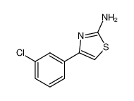 2-氨基-4-(3-氯苯基)噻唑