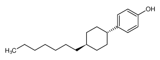 反式-4-(4-庚基环己基)苯酚