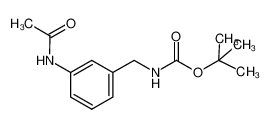 3-乙酰氨基苄基氨基甲酸叔丁酯