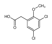 2-(3,5-二氯-2-甲氧基苯基)乙酸