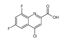 4-氯-6,8-二氟喹啉-2-羧酸