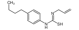 1-烯丙基-3-(4-丁基苯基)硫脲