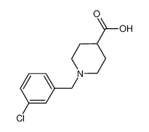 1-[(3-氯苯基)甲基]-4-哌啶甲酸