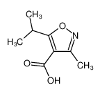 5-异丙基-3-甲基异恶唑-4-羧酸