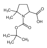 1-(叔丁氧羰基)-5,5-二甲基吡咯烷-2-羧酸