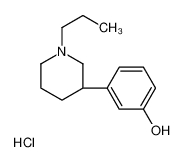 (R)-(+)-3-(3-羟基苯基)-N-丙基哌啶 盐酸盐