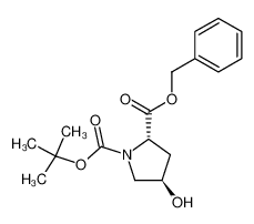 2-苄基1-(叔丁基)(2S，4R)-4-羟基吡咯烷-1，2-二羧酸酯