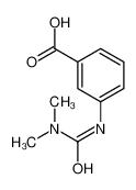 3-(3，3-二甲基脲基)苯甲酸