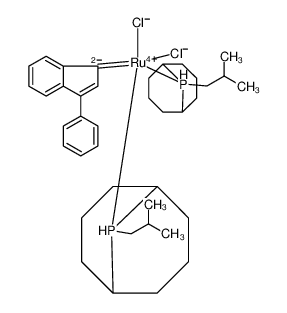 [1，3-二(2，4，6-三甲苯基)-2-亚咪唑烷基]二氯-(3-苯基-1H-茚-1-亚基)(三环己基膦)钌(Ⅱ)，（Umicore M11催化剂）