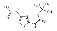 2-叔丁氧羰基氨基噻唑-4-乙酸