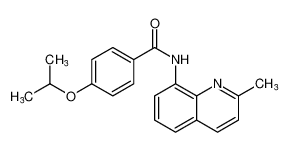 4-异丙氧基-N-(2-甲基喹啉-8-基)苯甲酰胺