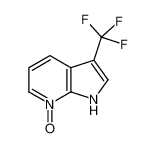 3-(三氟甲基)-1H-吡咯并[2，3-b]吡啶-7-氧化物