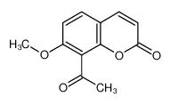 8-乙酰基-7-甲氧基香豆素