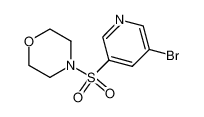 4-[(5-溴-3-吡啶基)磺酰基]吗啉