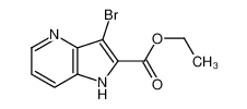 3-溴-1H-吡咯并[3,2-b]吡啶-2-羧酸乙酯