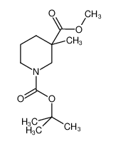 1-Boc-3-甲基哌啶-3-甲酸甲酯