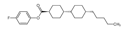 反-4-(反-4-戊基环己基)-1-环己甲酸4-氟苯酯