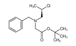 (R)-N-苄基-N-(2-氯丙基)甘氨酸叔丁酯