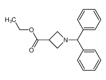 1-二苯甲基氮杂环丁烷-3-羧酸乙酯