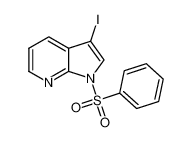 1-苯磺酰基-3-碘-1H-吡咯并[2，3-b]吡啶