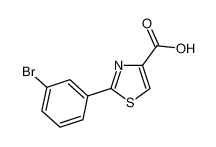 2-(3-溴苯基)-4-噻唑羧酸