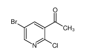1-(5-溴-2-氯吡啶-3-基)乙酮