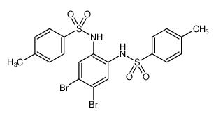 N-(4，5-二溴-2-([(4-甲基苯基)磺酰基]氨基)苯基)-4-甲基苯磺酰胺