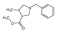 1-苄基-4-甲基吡咯烷-3-甲酸甲酯