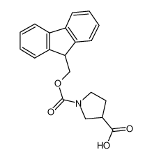 Fmoc-1-吡咯烷-3-羧酸