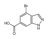 4-溴-1H-吲唑-6-羧酸