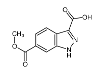 6-(甲氧羰基)-1H-吲唑-3-羧酸