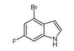 4-溴-6-氟-1H-吲哚