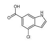 4-氯-1H-吲哚-6-羧酸