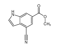 4-氰基-1H-吲哚-6-羧酸甲酯