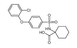 1-((4-(2-氯苯氧基)苯基)磺酰氨基)环己烷-1-羧酸