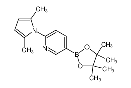 2-(2，5-二甲基-1H-吡咯-1-基)-5-硼酸频哪醇酯吡啶