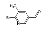 2-溴-3-甲基-5-甲酰基吡啶
