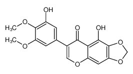 白射干素